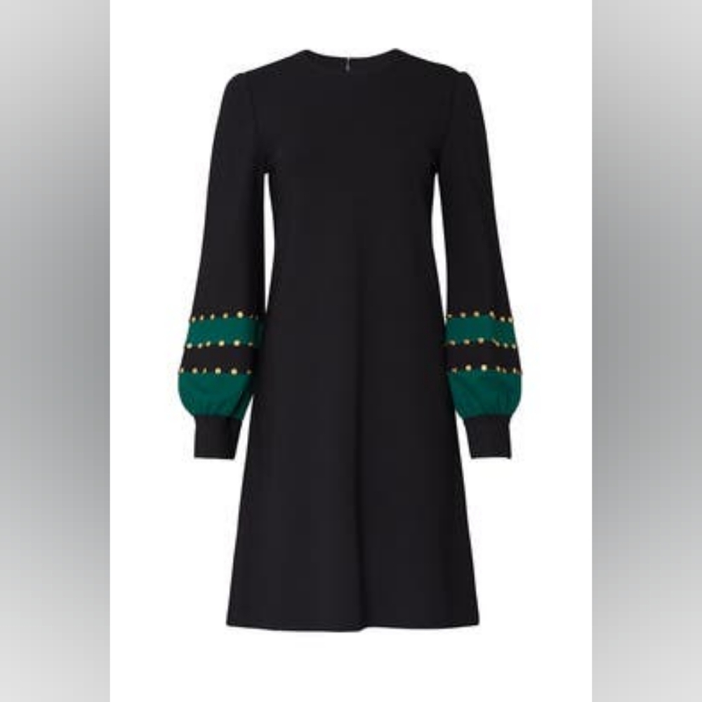 Tory Burch Grommet Sleeve Ponte Dress Sz L
